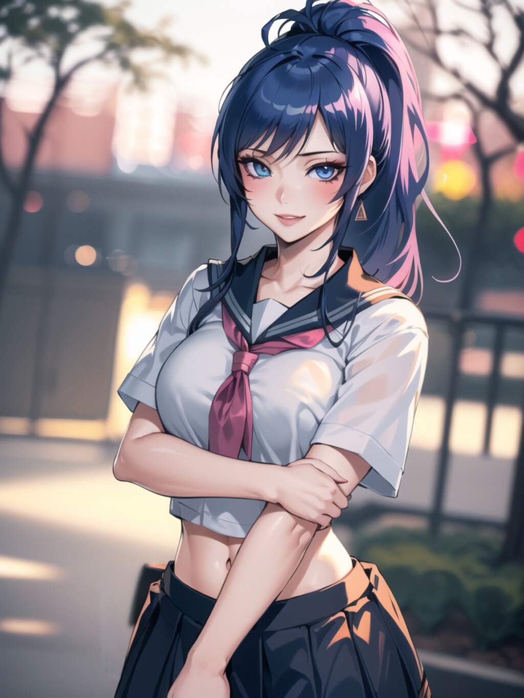 レオナ・ハイデルン/女子高生（KOF）その2