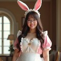 プラスサイズメイドバニー 2枚目