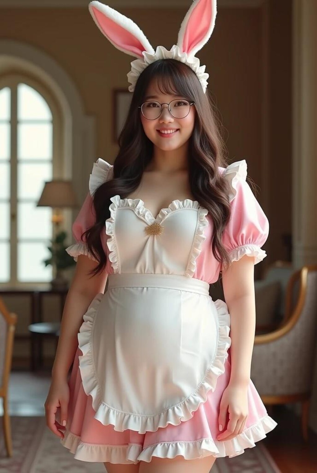 プラスサイズメイドバニー