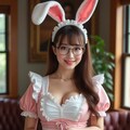 プラスサイズメイドバニー 5枚目