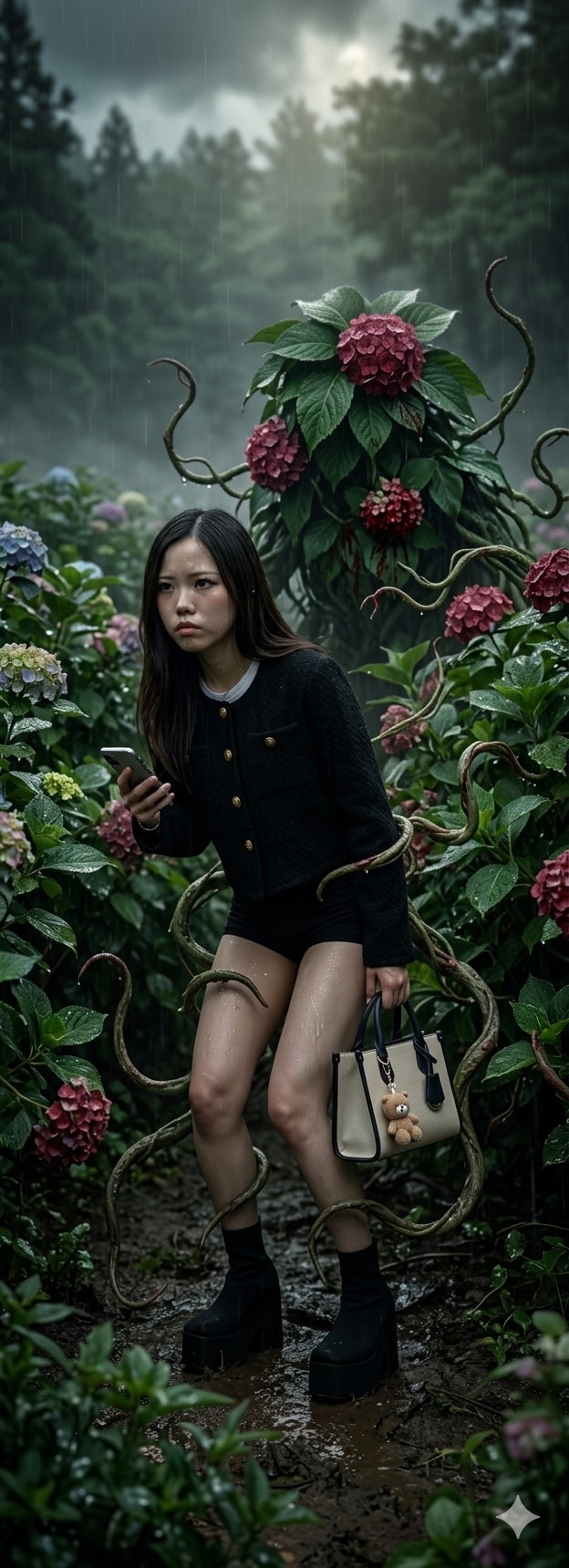 紫陽花の怪奇