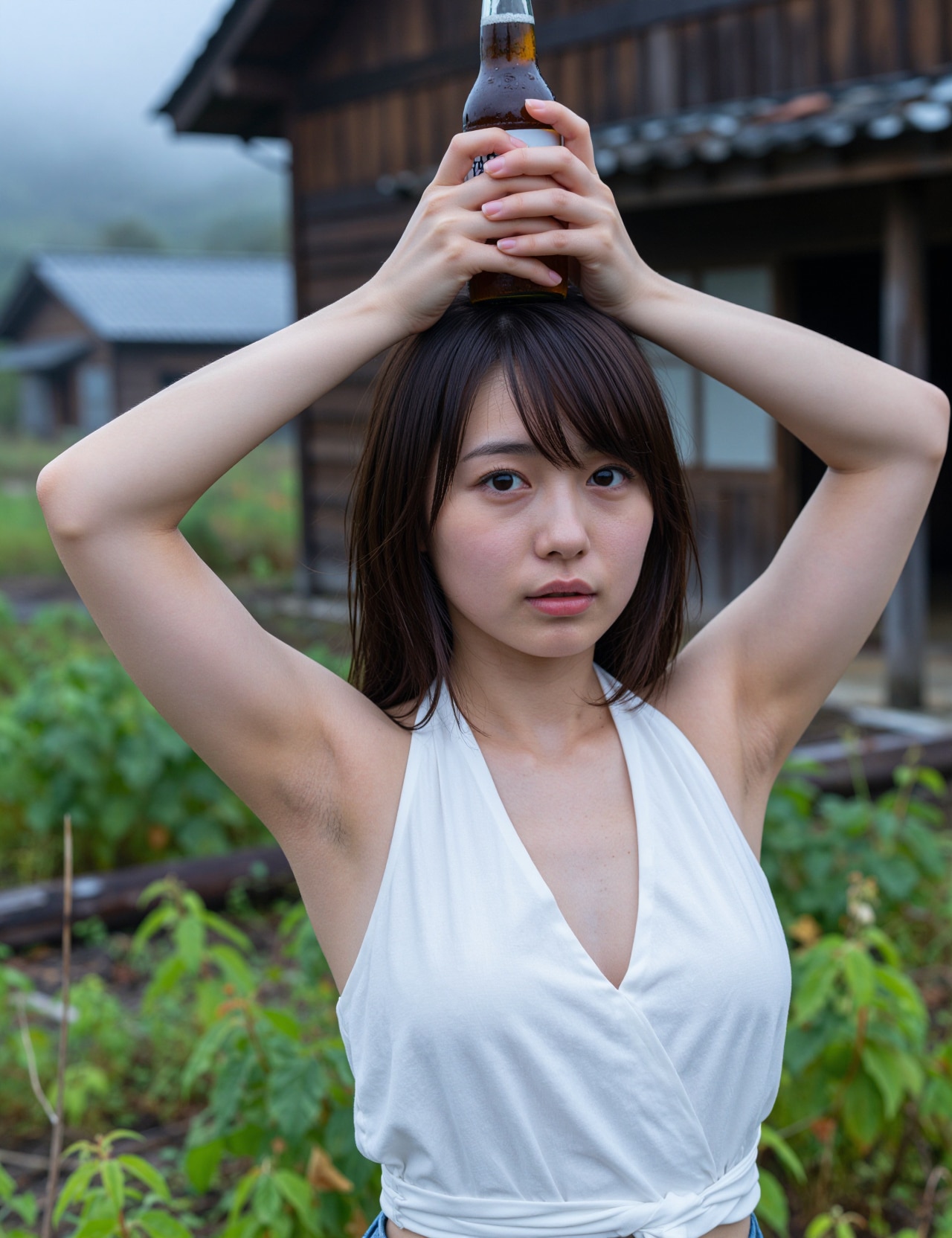 廃村、腋