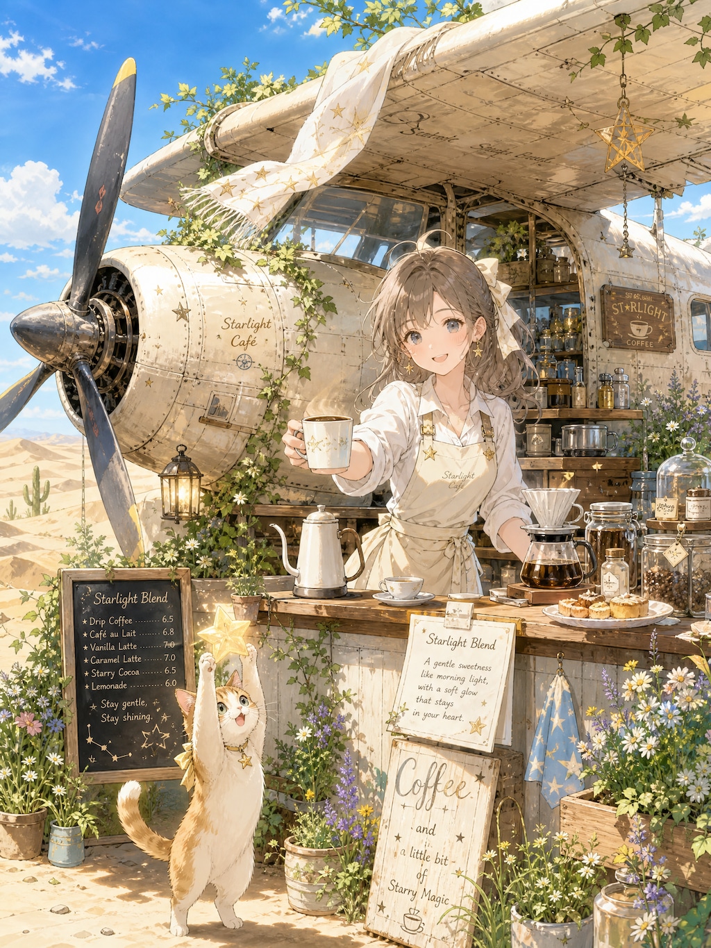 砂漠に不時着した星の珈琲屋