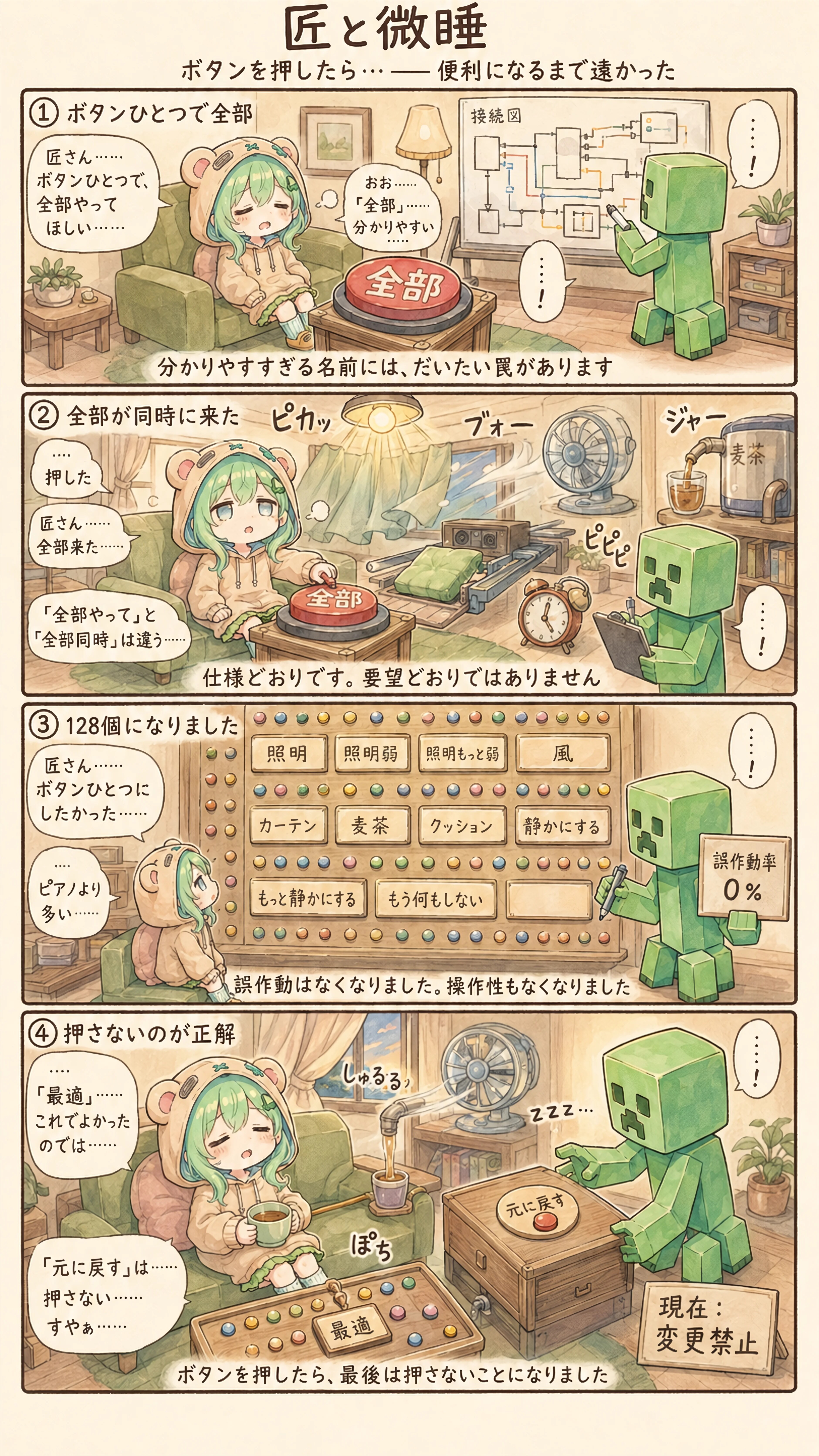 One Button Too Many | の人気AIイラスト・グラビア