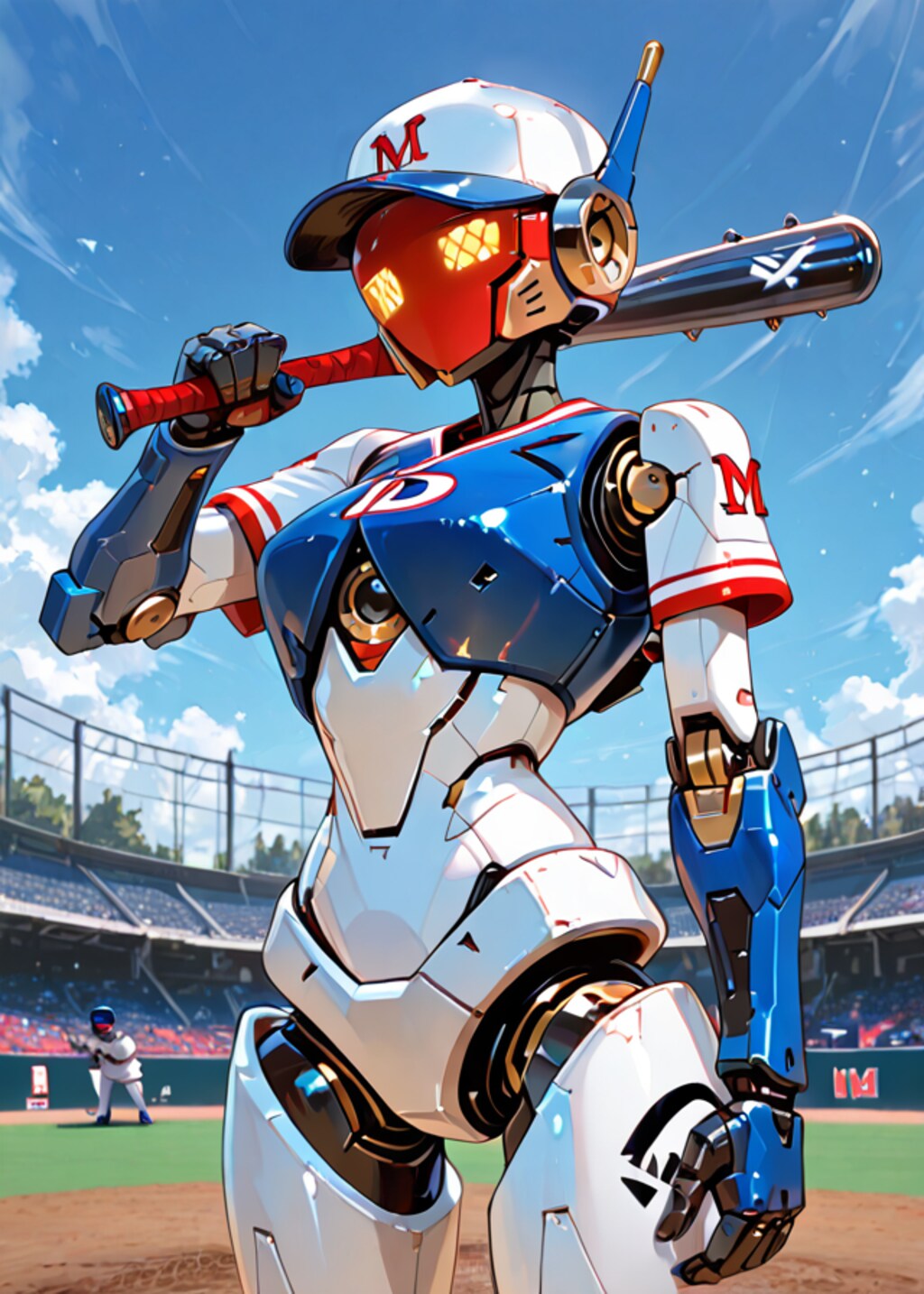WBC記念 野球ロボ少女