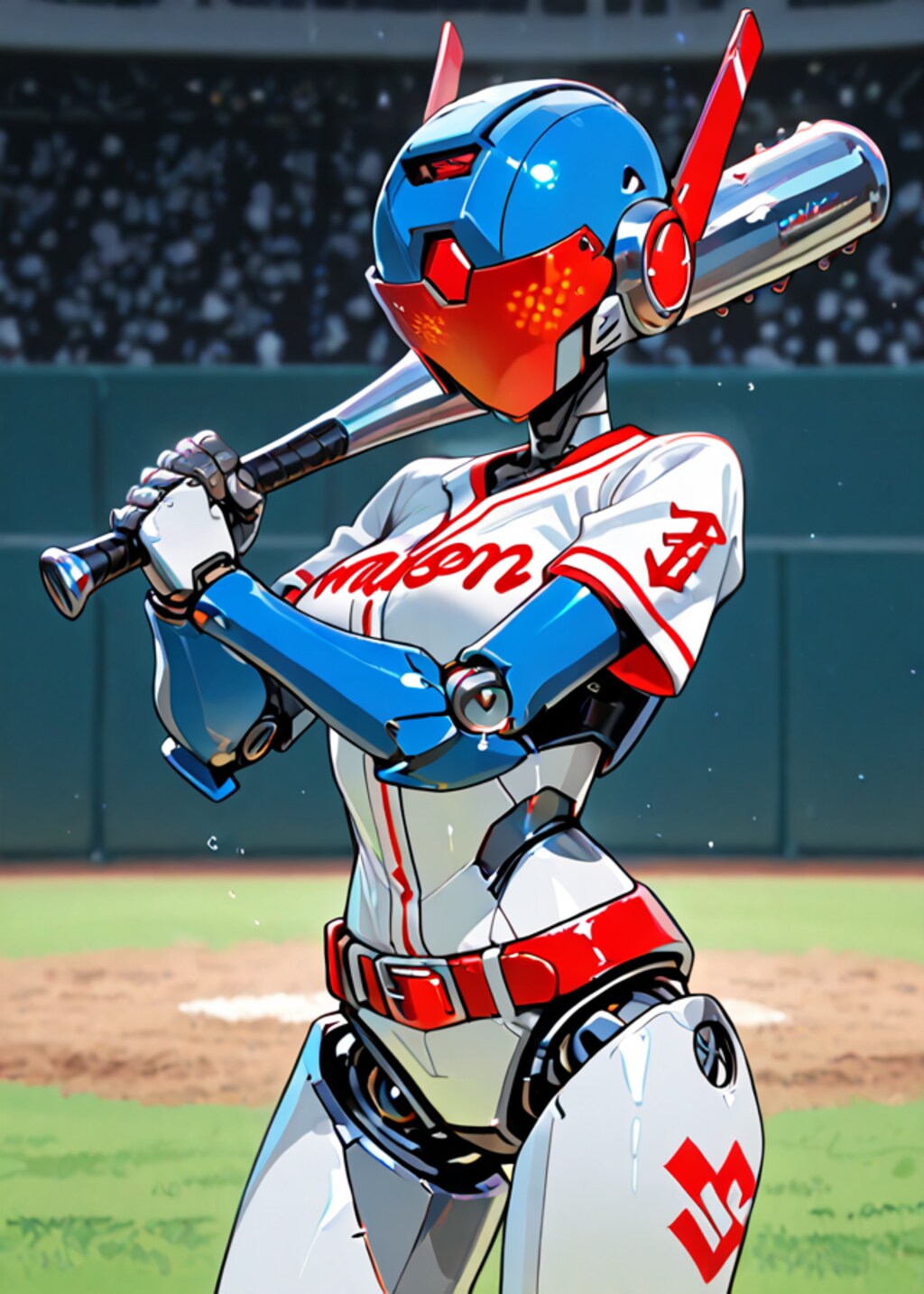 WBC記念 野球ロボ少女