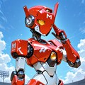WBC記念 野球ロボ少女 6枚目