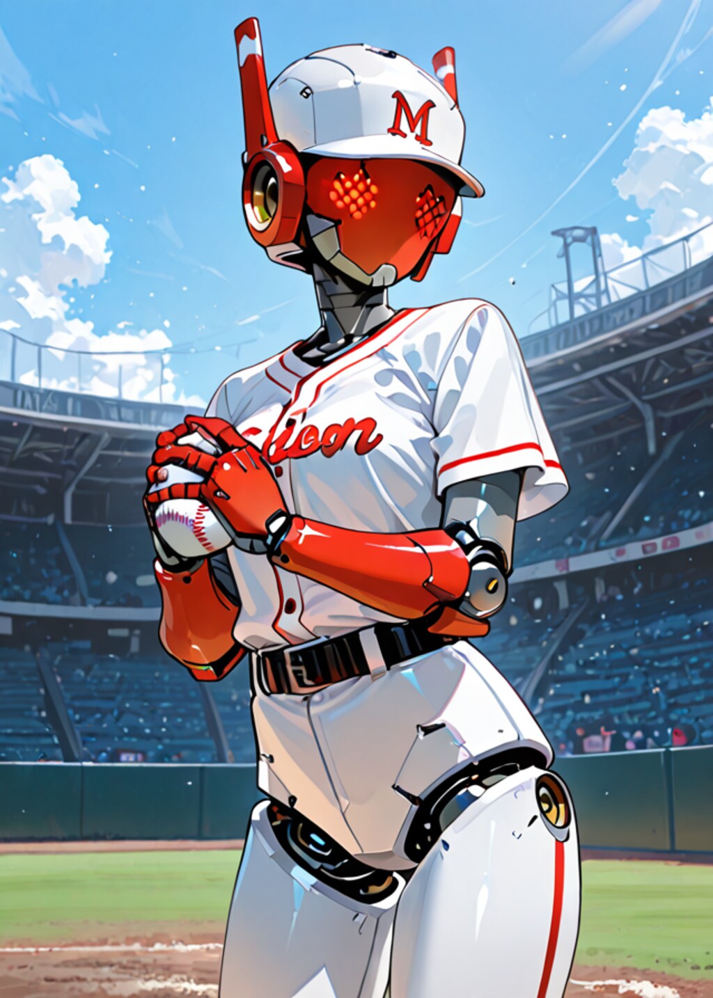 WBC記念 野球ロボ少女