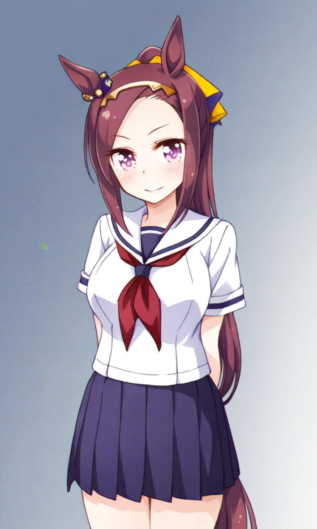 サクラバクシンオー セーラー服