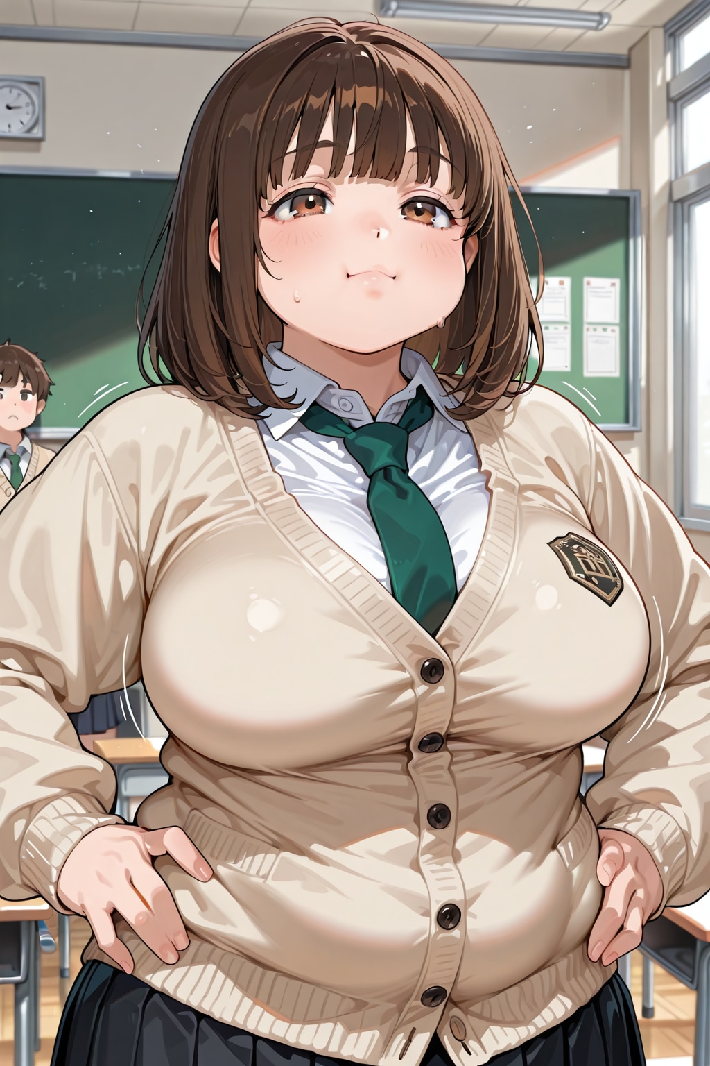 くまちゃんin私立聖寧女学院 | の人気AIイラスト・グラビア