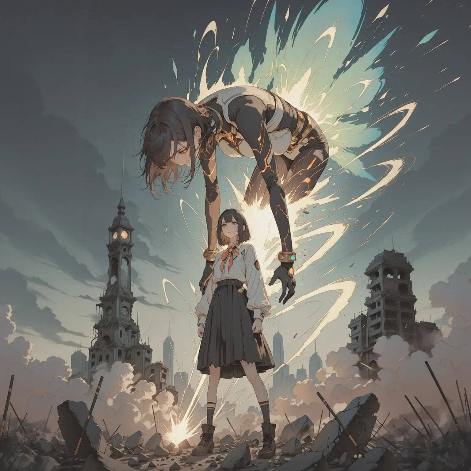 【時空エーテル転移】未来のために | の人気AIイラスト・グラビア