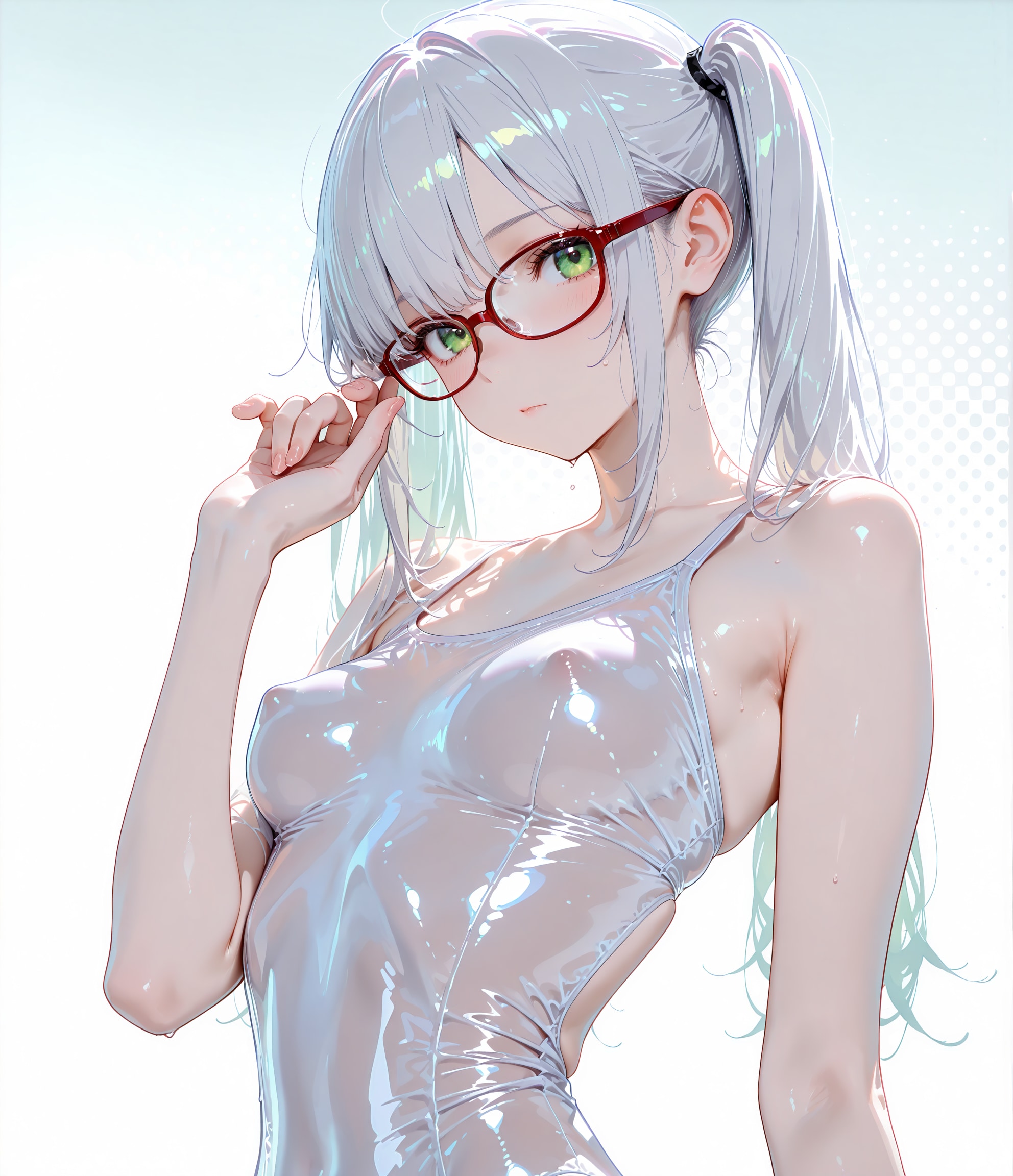 ツインテメガネっ娘♪　今はこんな感じ