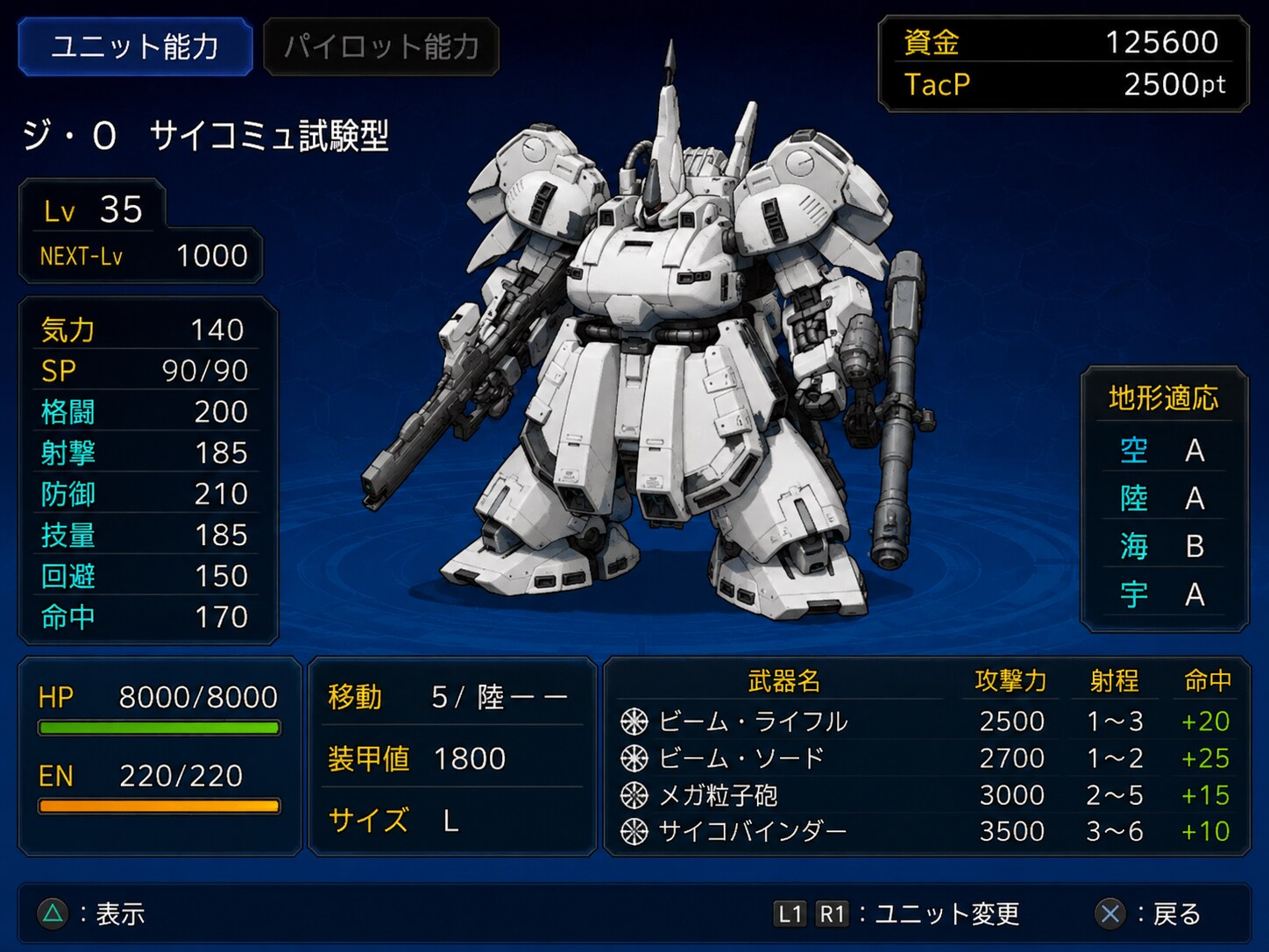 ガンダムの代わりに送られてきた機体がこちらのようです(つ''ω`C)