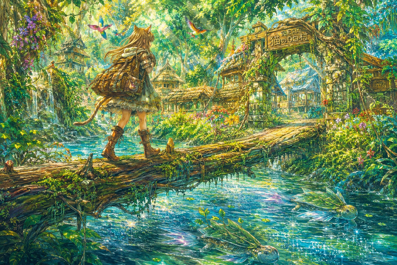 村の入り口