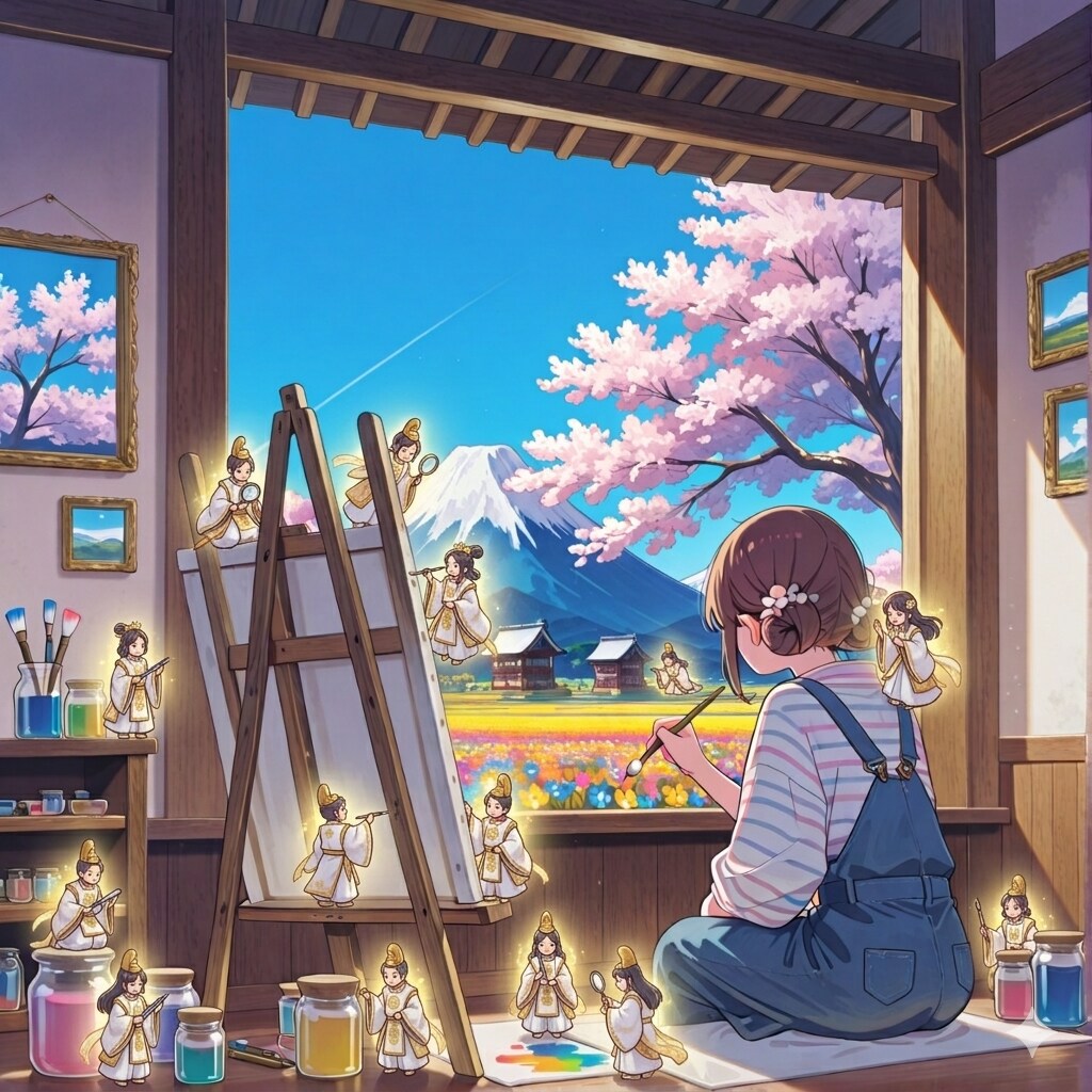 「神は細部に宿る」を司る神 | の人気AIイラスト・グラビア