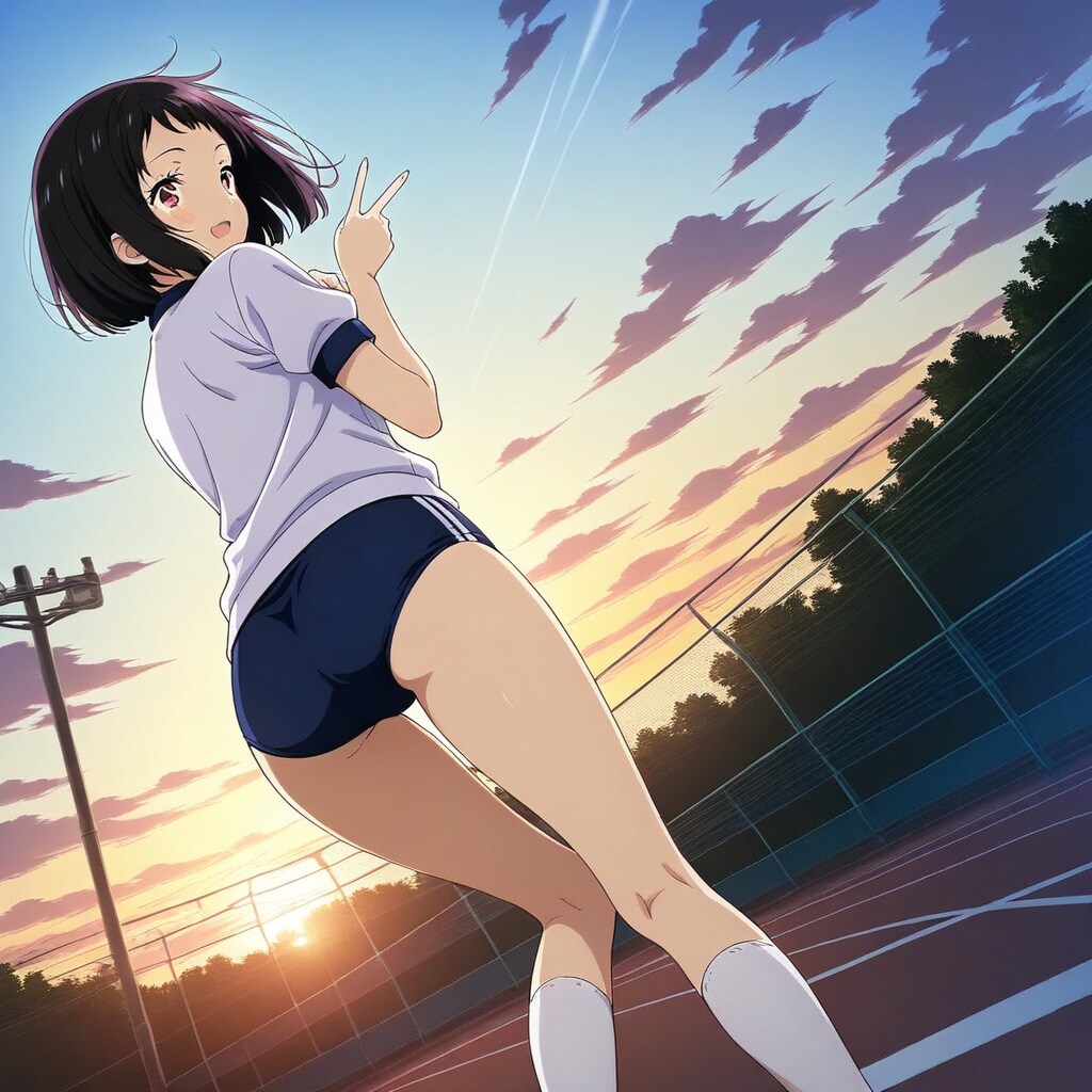 BEHIMOTHでブルマ娘 ~ 黒髪ボブのブルマ娘５９ ~