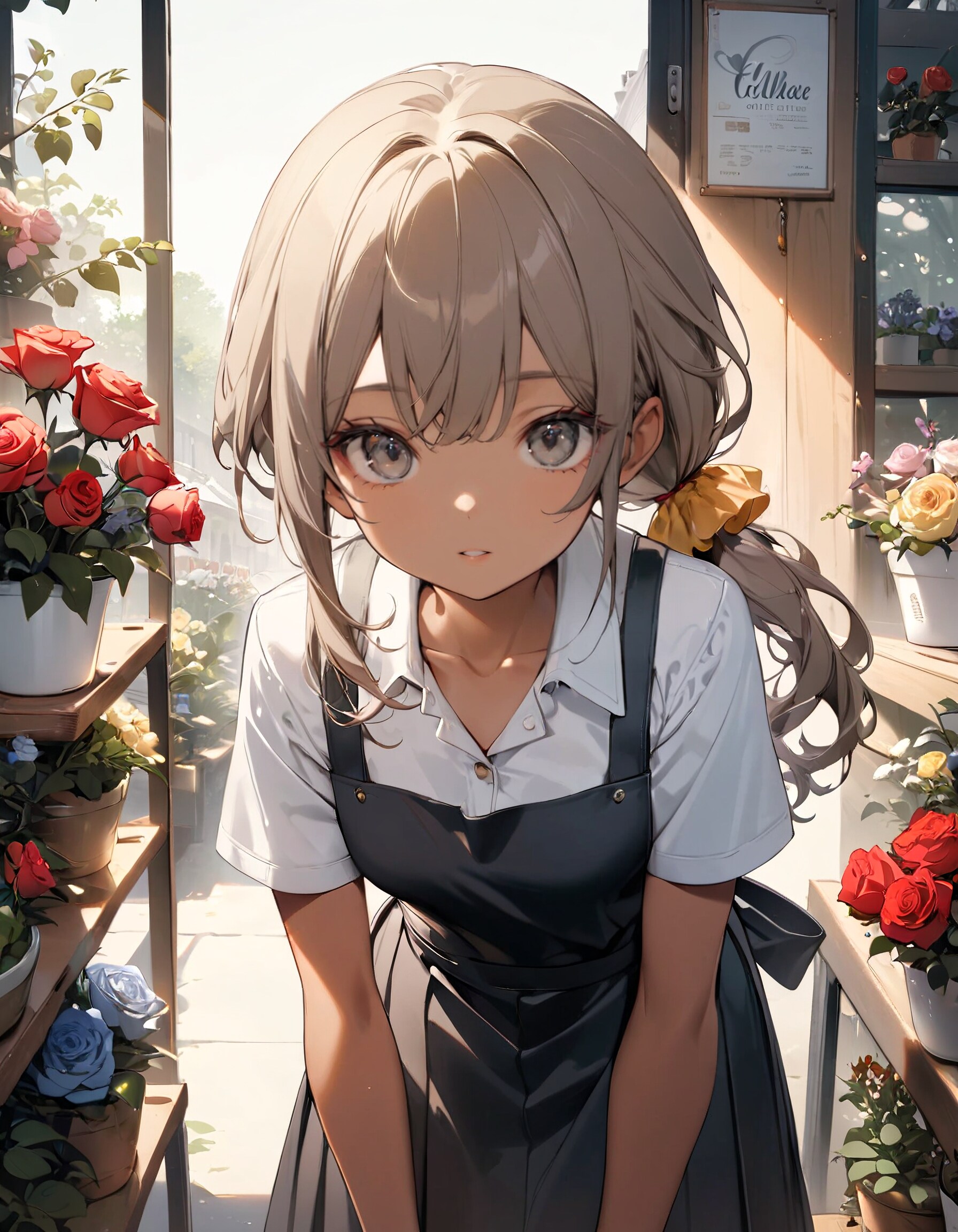 花屋でアルバイト