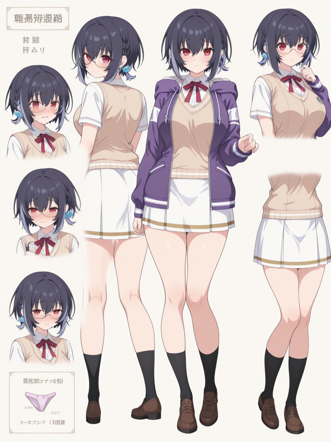うるうちゃん キャラクターシート風