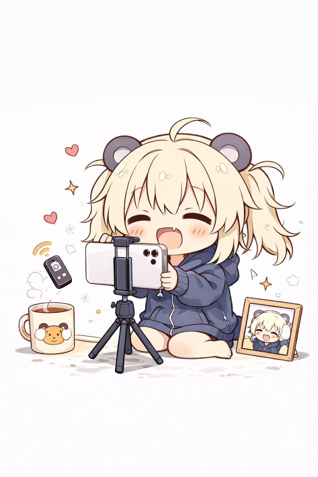 三脚📽️🐾 | の人気AIイラスト・グラビア