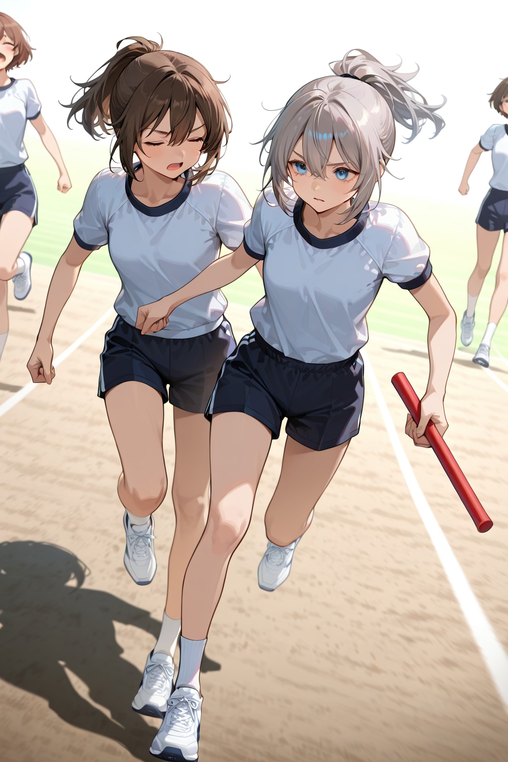 リレーの練習