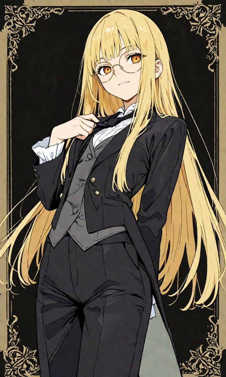 執事風さくなさん | の人気AIイラスト・グラビア