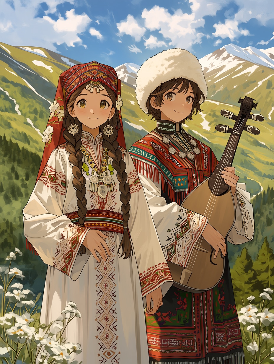 草原少女180 | の人気AIイラスト・グラビア