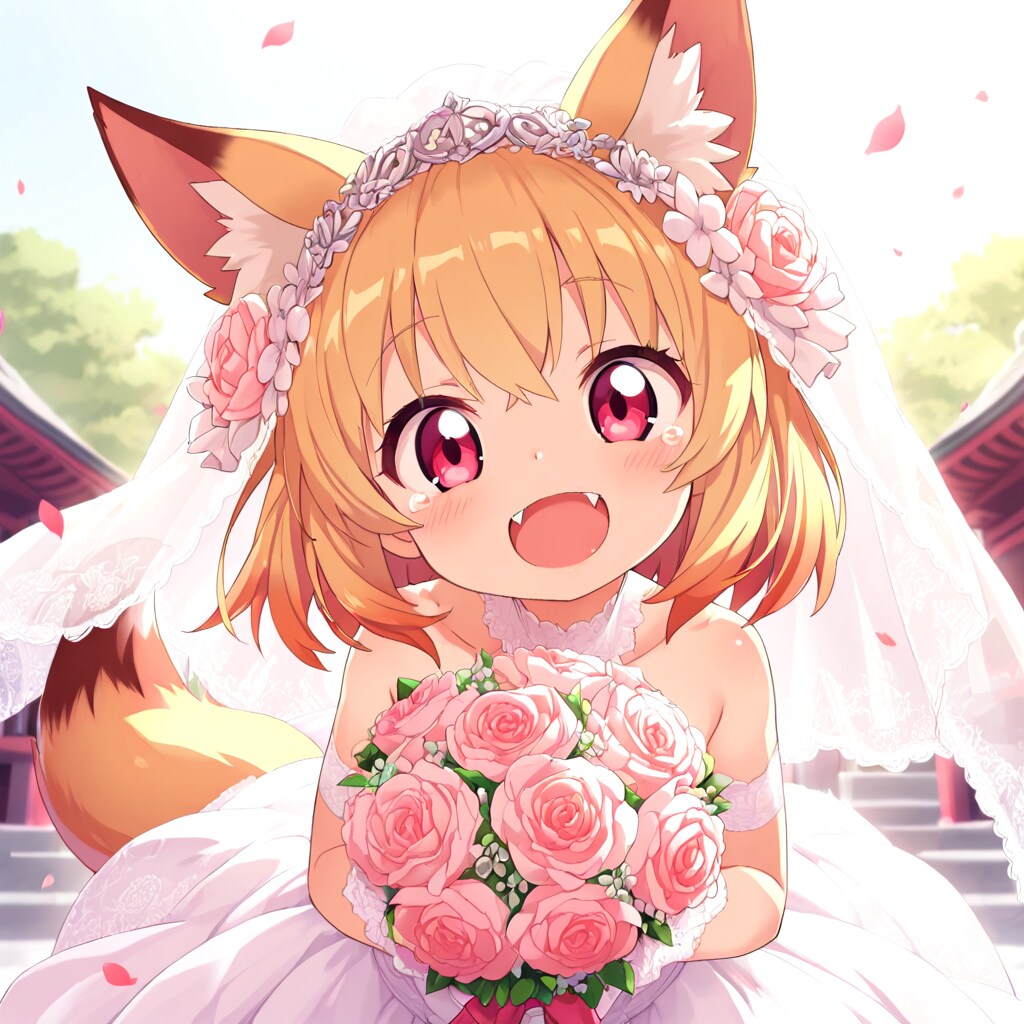 きつねのよめいり♡ | の人気AIイラスト・グラビア