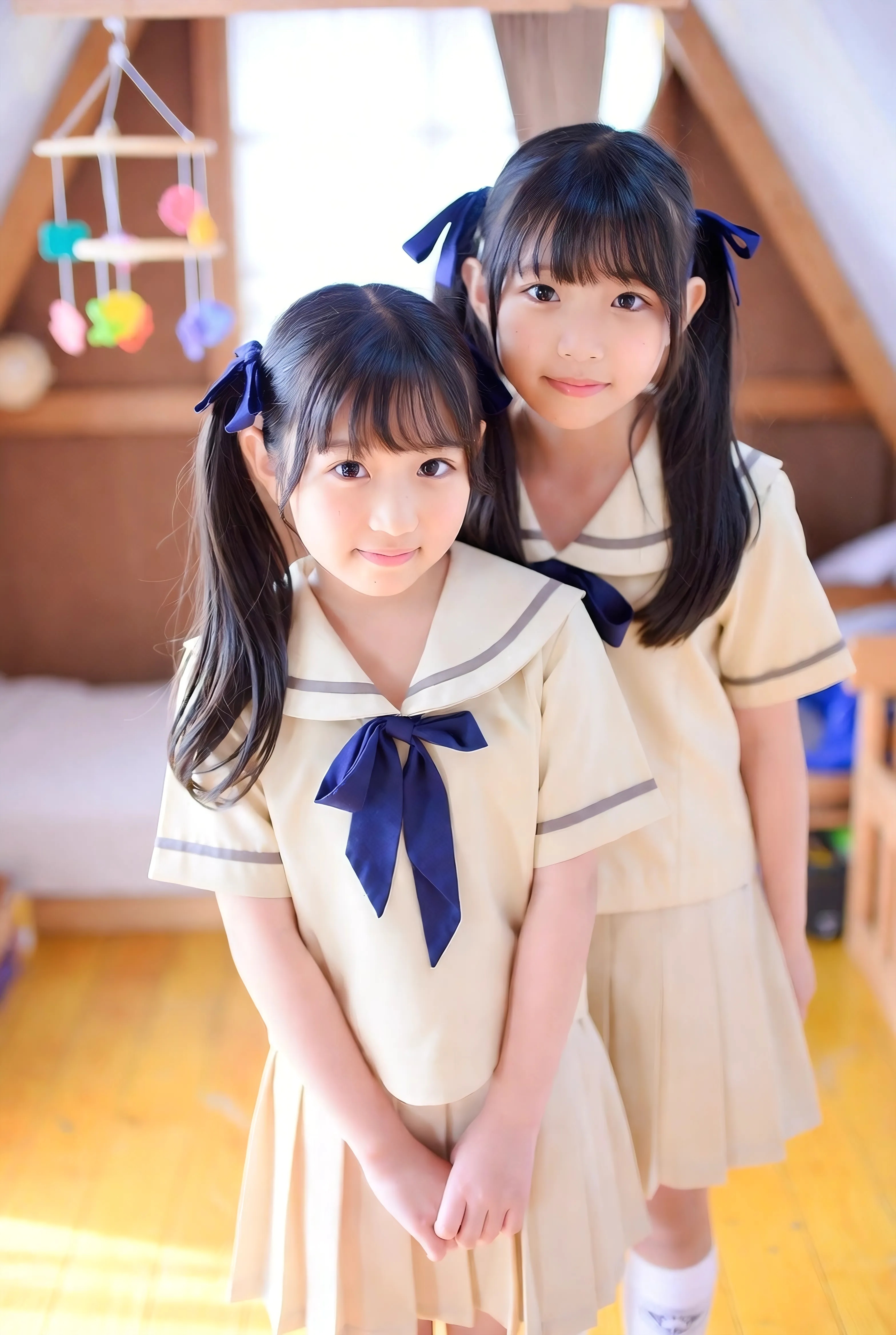 Sisters in Symmetry | の人気AIイラスト・グラビア