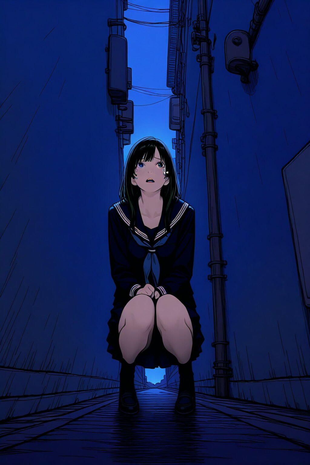 泣いても誰も来ないところ