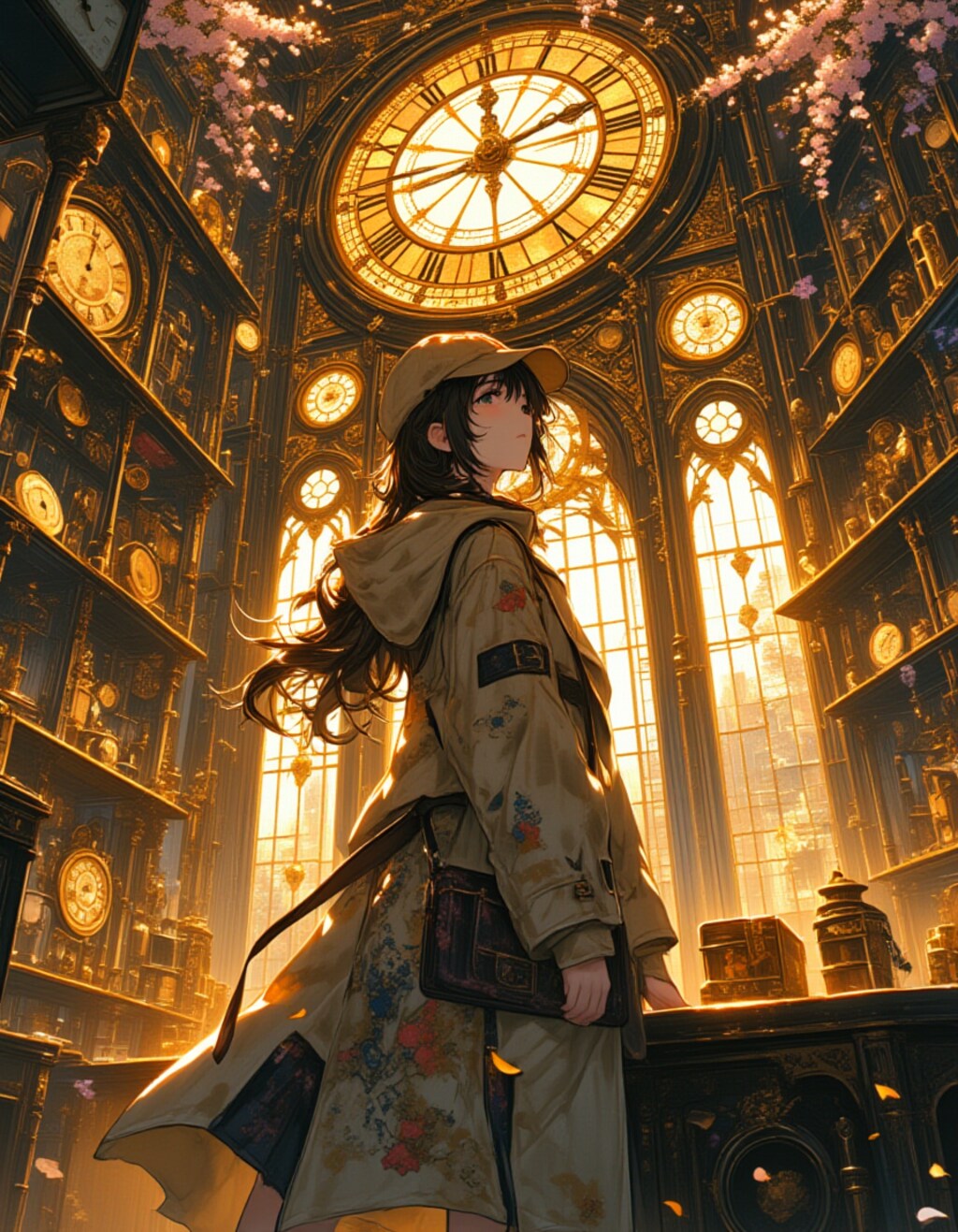 時の花咲く時計店の探偵少女