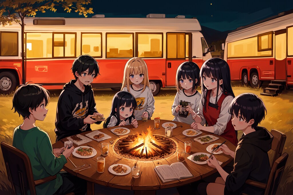 キャンプファイヤー