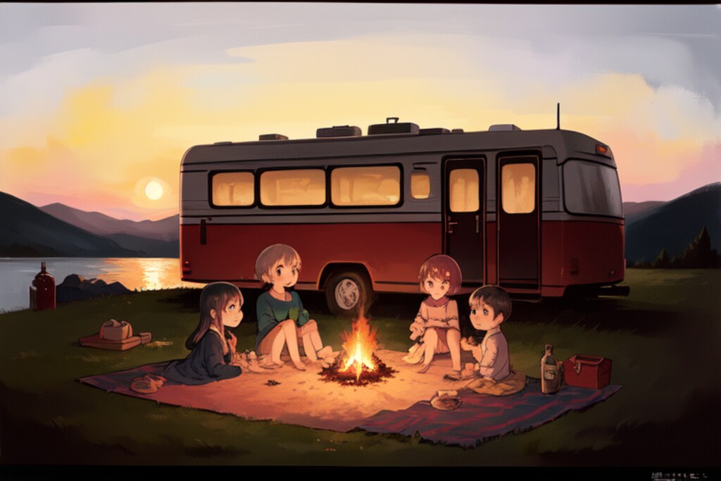 キャンプファイヤー