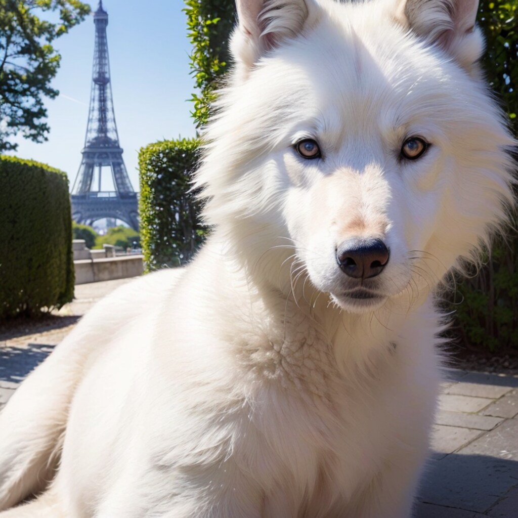 ４１日目ウルフ、エッフェル塔