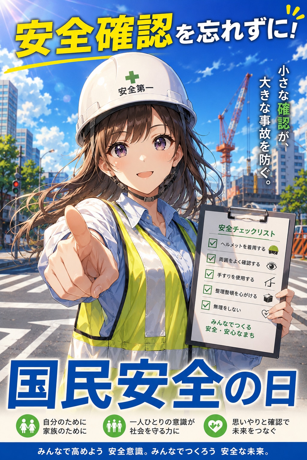 7月1日は国民安全の日と聞いて