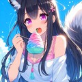 かき氷と、猫耳なうちの子♥その1-2(9枚) 8枚目