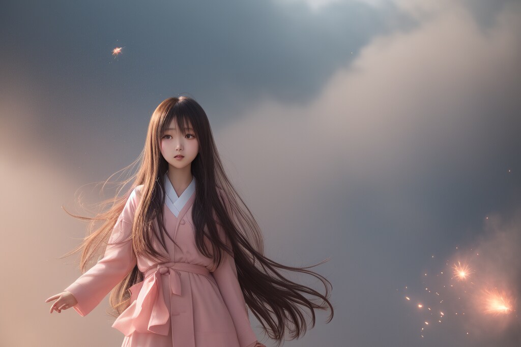 幻想世界の美しい少女 3