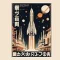 昭和の宇宙旅行の広告 4枚目