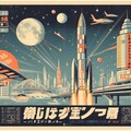 昭和の宇宙旅行の広告 2枚目