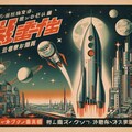 昭和の宇宙旅行の広告 3枚目