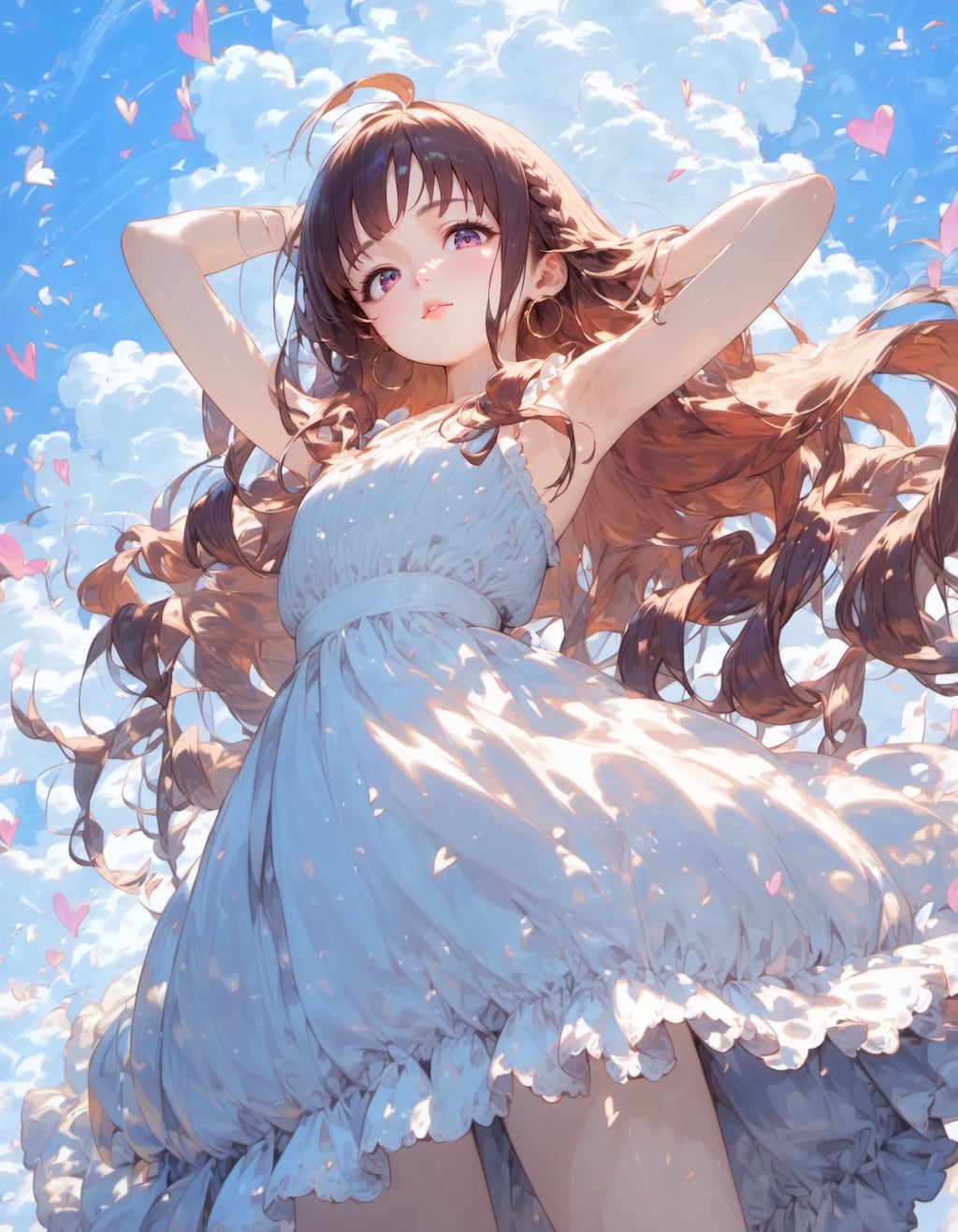 Ethereal Breeze and Falling Hearts