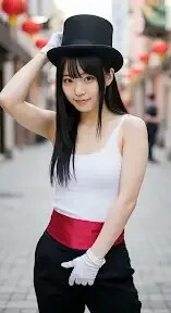 リアルかっこかわいいダンサーの横浜中華街公演　アナザー