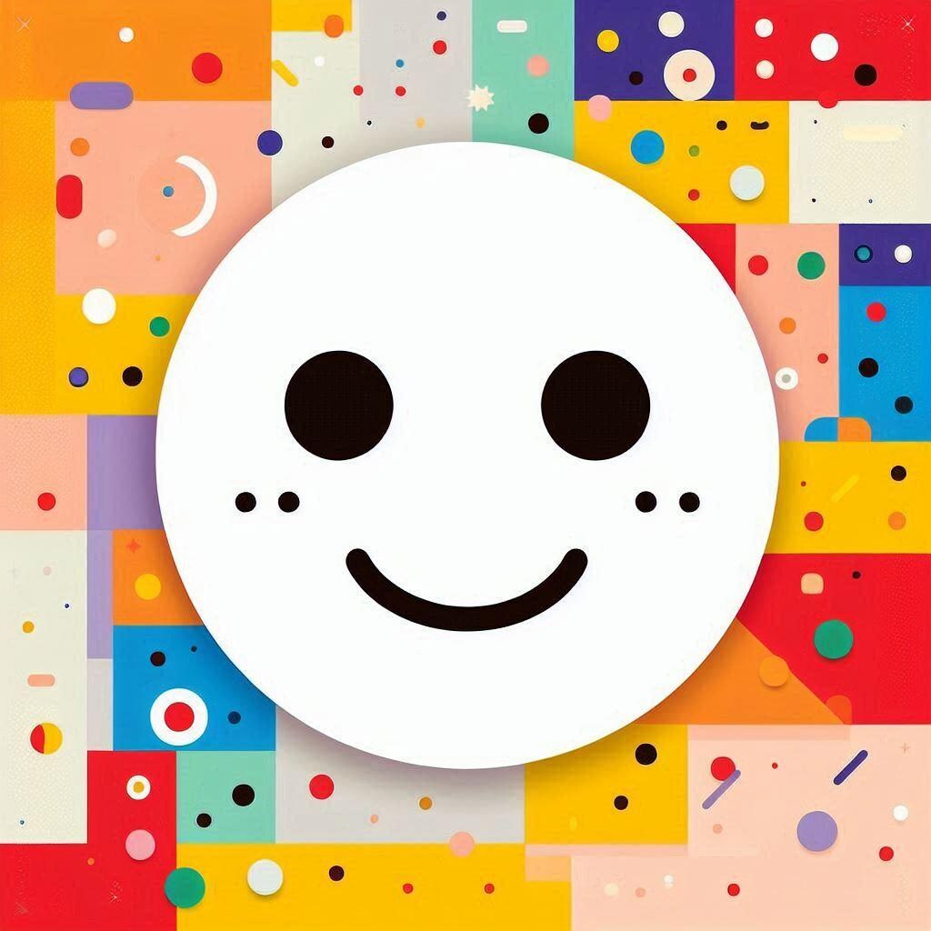 とてもシンプルな顔