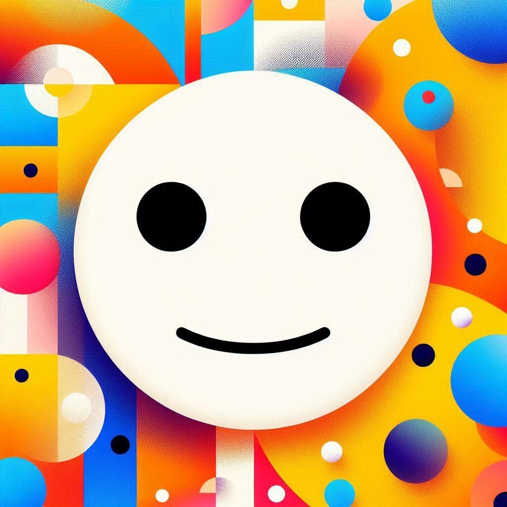 とてもシンプルな顔