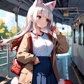 電車の旅 2枚目