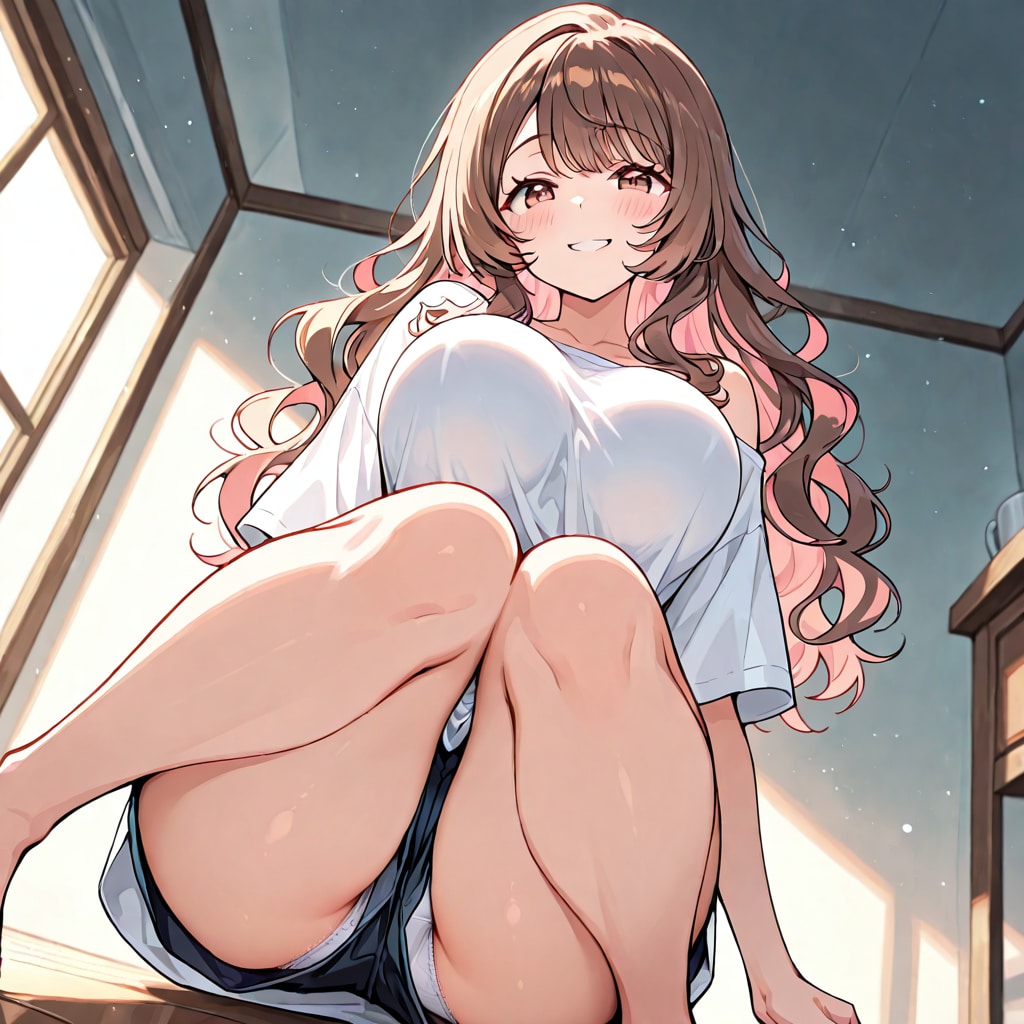 ちらり