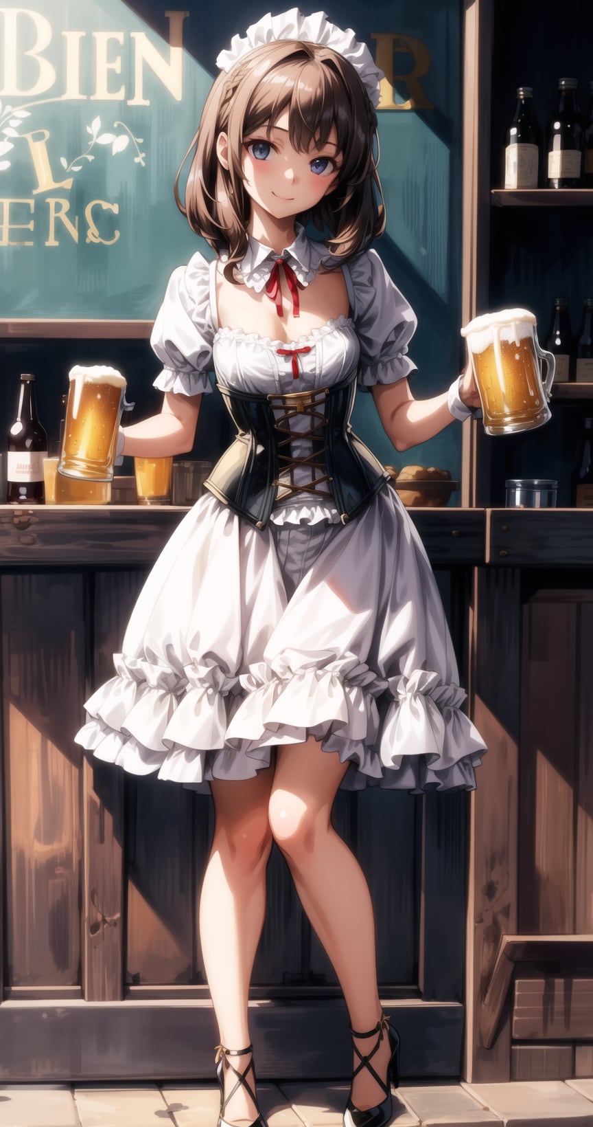 バーの女の子