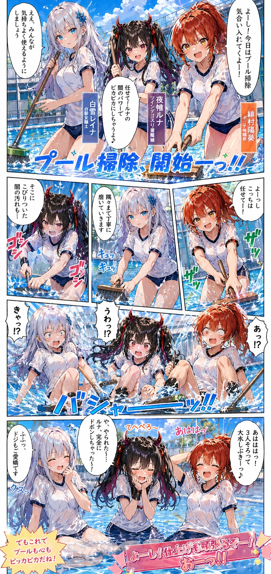 結局3人が一番まとも | の人気AIイラスト・グラビア