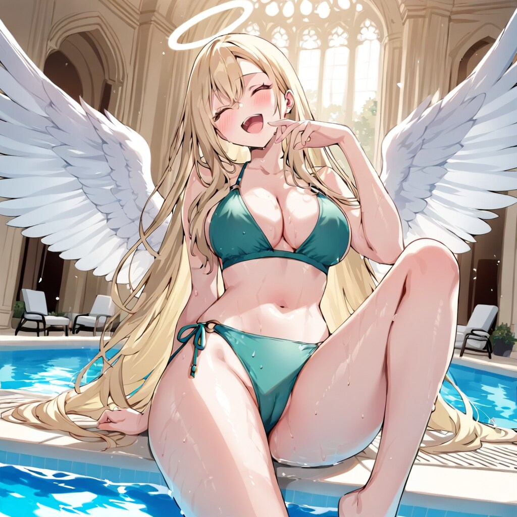 緑ビキニ王女さま！