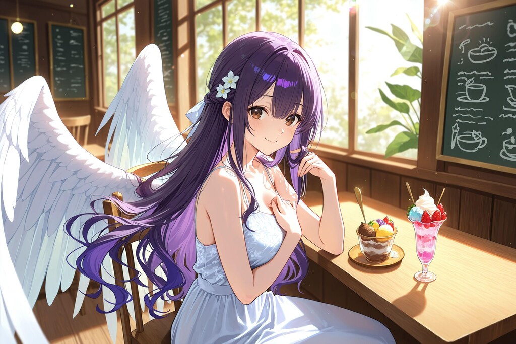 天使さんのスイーツタイム