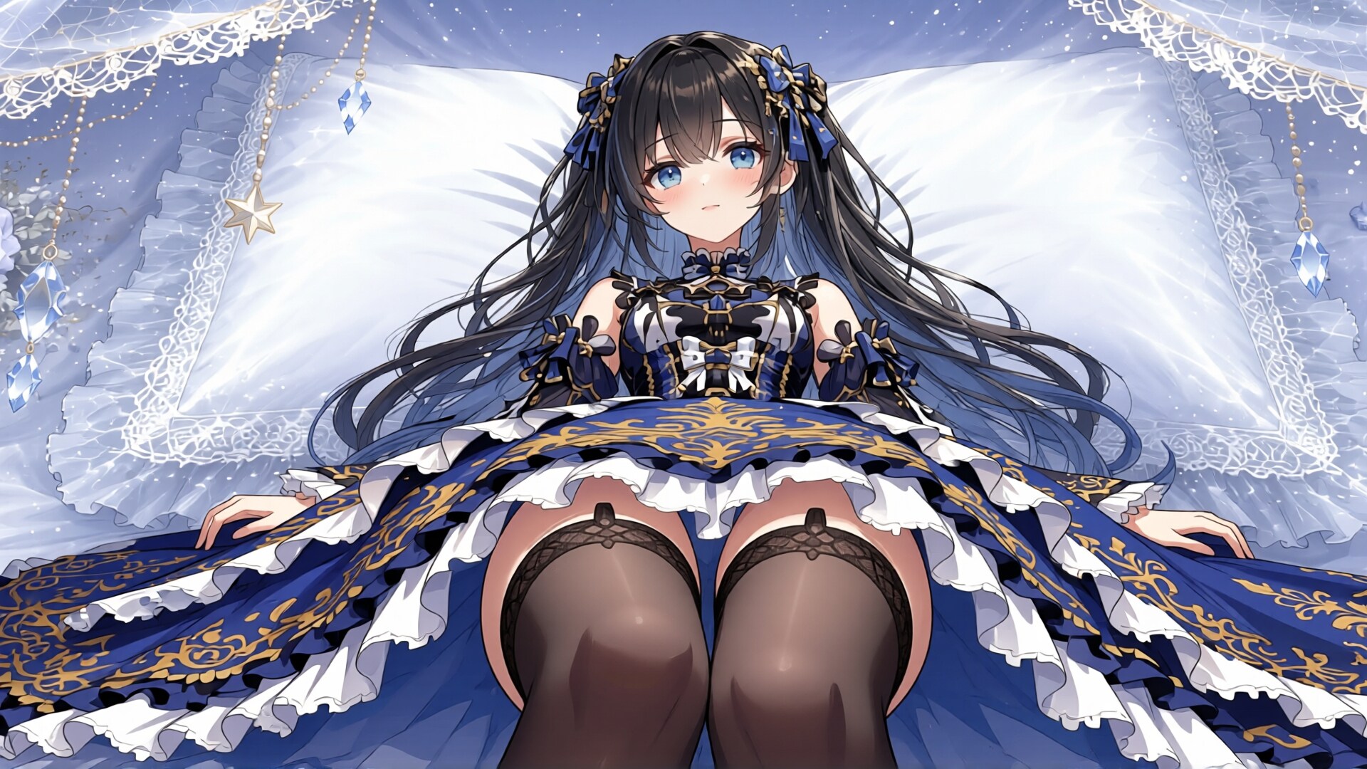 黒髪少女とドレス　その9-2